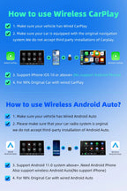 2-in-1 Wired to Wireless CarPlay and Android Auto Adapter Dongle