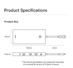 13-in-1 USB-C Hub with 4K Quadruple Display and 100W PD Charging