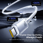 100W USB-A to USB-C Fast Charging Data Cable