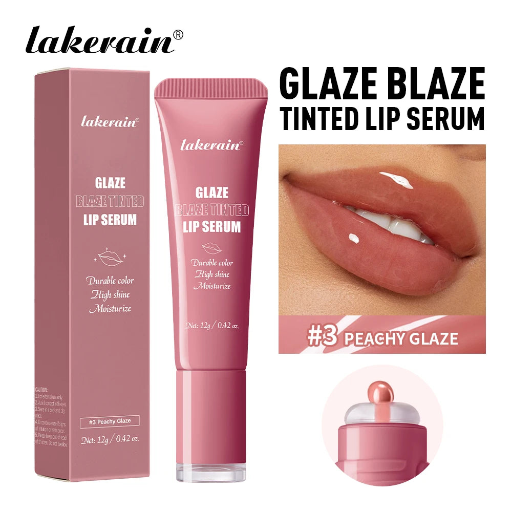 Tinted Hydrating Lip Serum for Plump Glossy Lips - 15