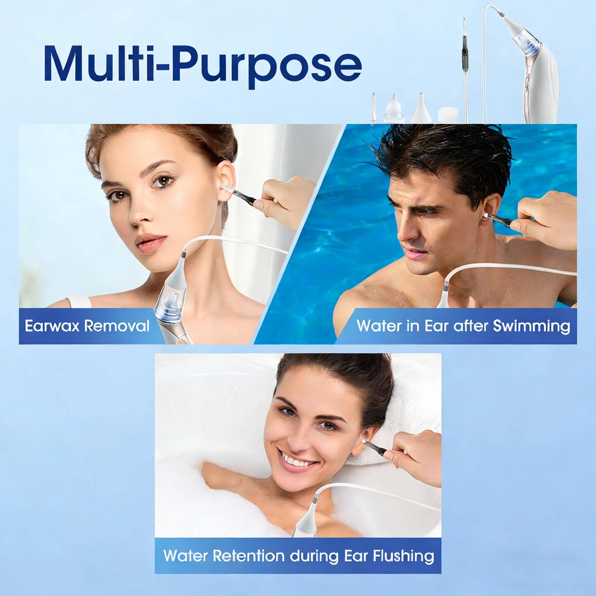 Electric Earwax Removal Vacuum and Ear Dryer - 6