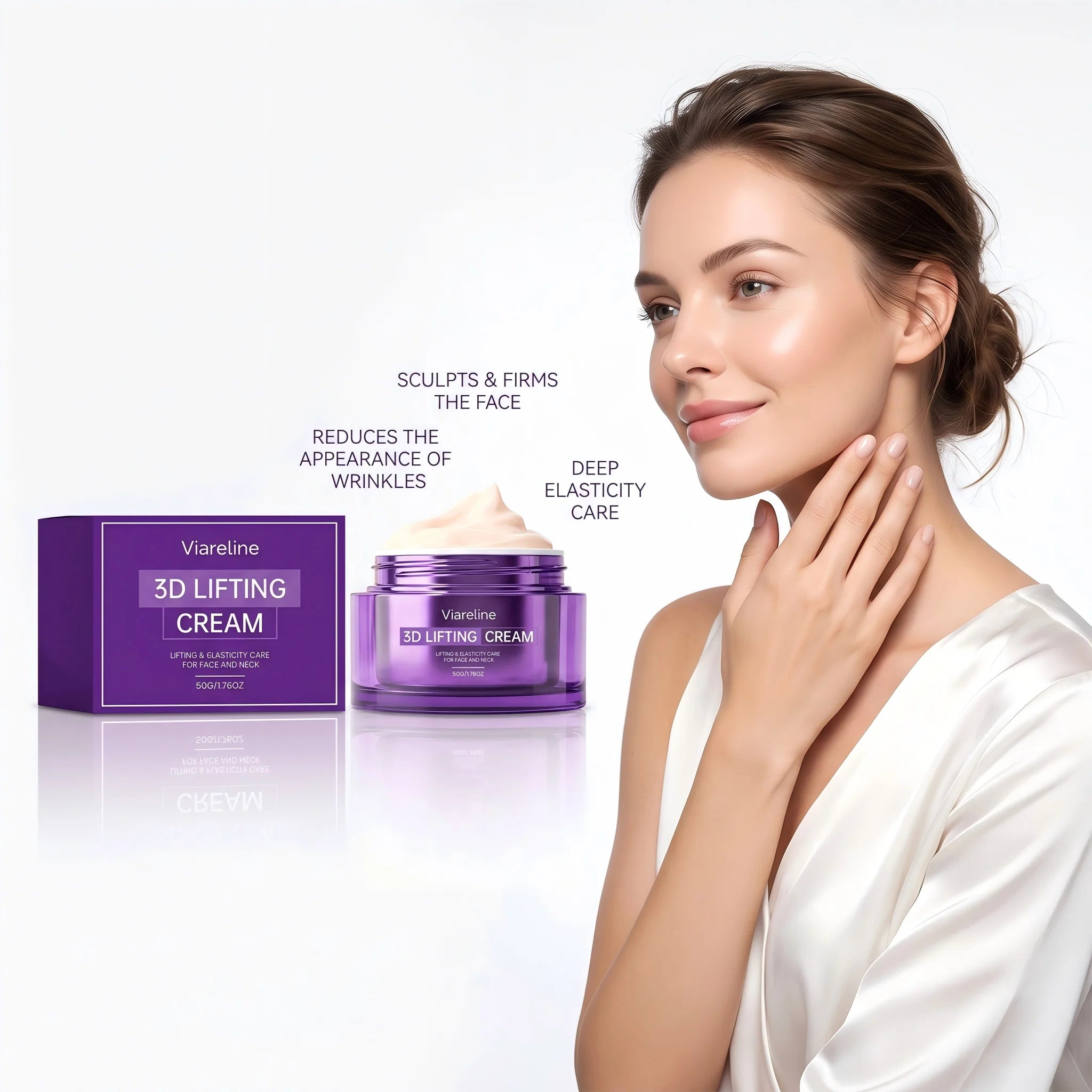 3D Face and Neck Lifting Firming Cream - 2