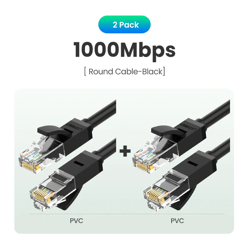 Cat6 Gigabit Ethernet Network Cable for High-Speed Gaming and Streaming