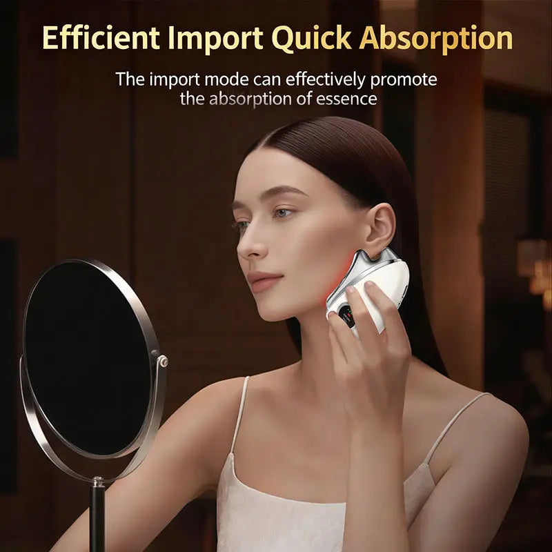 3-in-1 LED Facial and Neck Sculpting Massager - 13