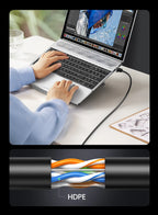 Cat6 Gigabit Ethernet Network Cable for High-Speed Gaming and Streaming