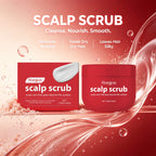 Deep Cleansing Exfoliating Scalp Scrub for Dandruff and Oily Hair