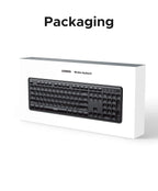 Ultra-Slim 2.4G Wireless 104-Key Full-Size Keyboard