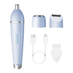3-in-1 Electric Waterproof Women's Hair Shaver and Bikini Trimmer