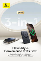 10000mAh Magnetic Wireless Power Bank with 45W Fast Charging