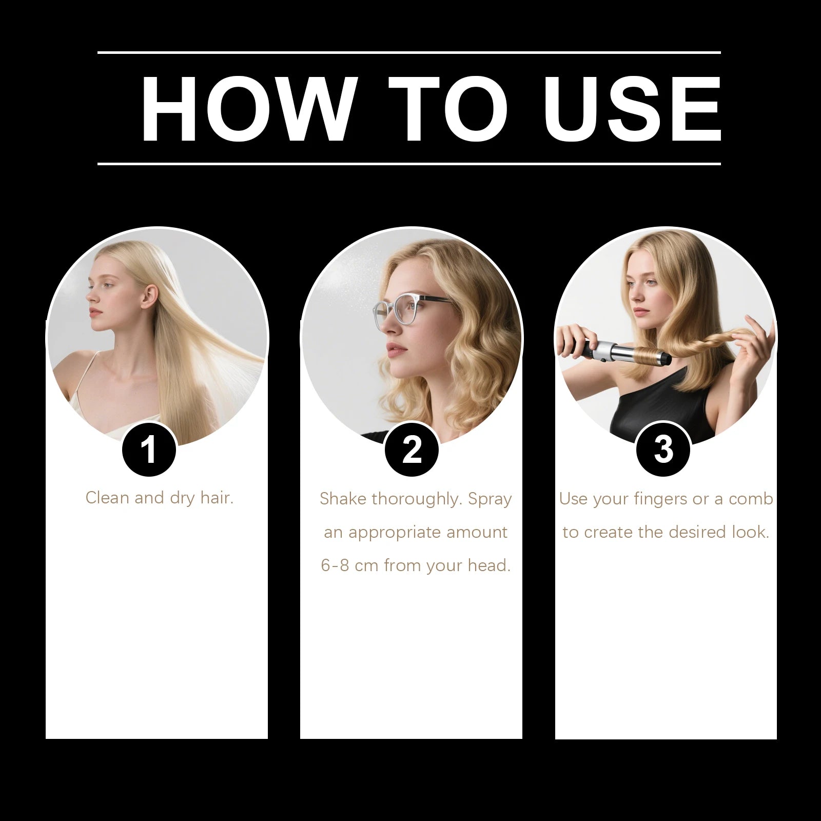 Sea Salt Texturizing Hair Spray for Volumizing and Strong Hold - 12