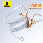 240W USB-C to USB-C Fast Charging and Data Sync Cable