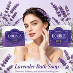 Lavender Cleansing Soap Bar for Oil Control and Soft Skin