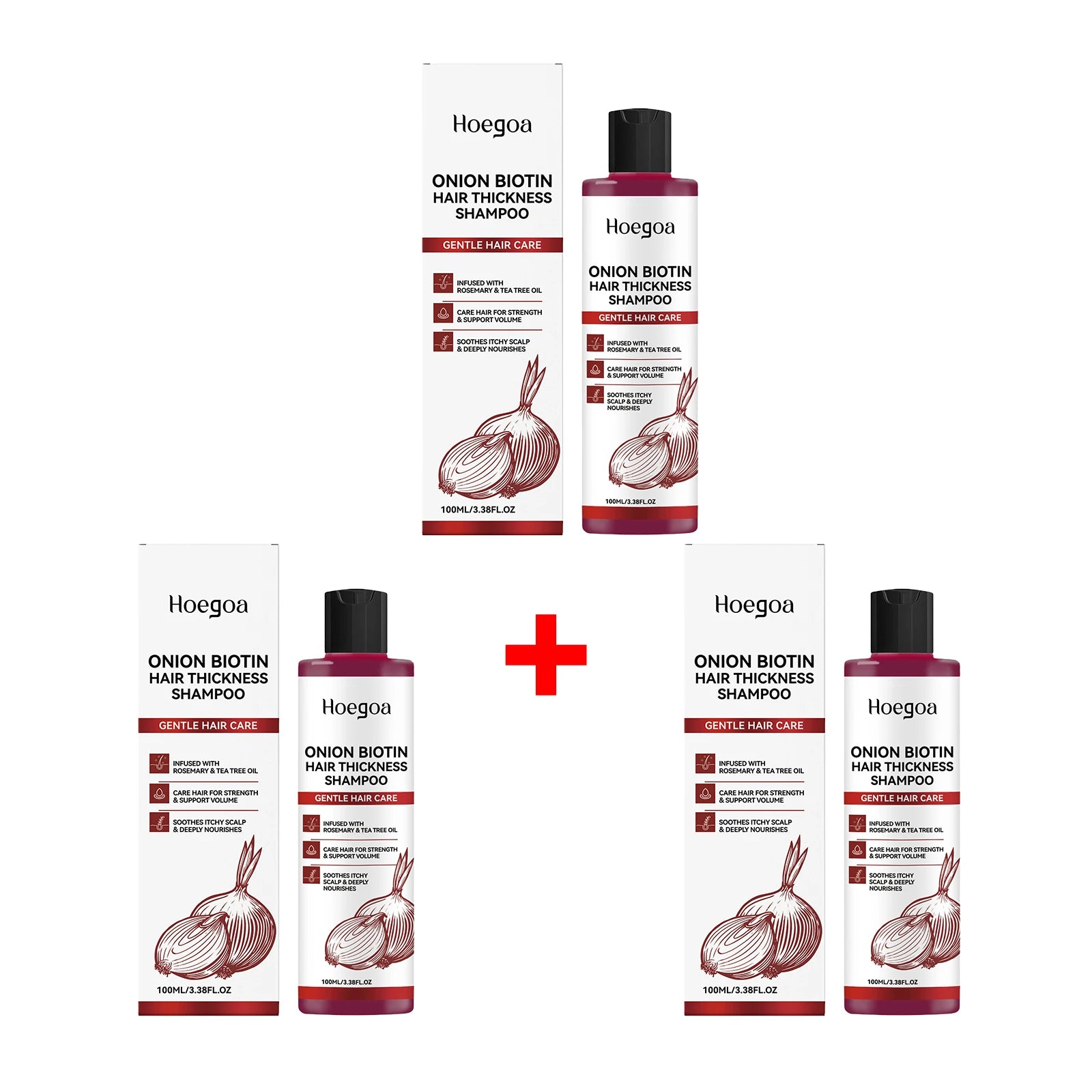 Onion Biotin Volumizing Shampoo for Hair Growth - 17