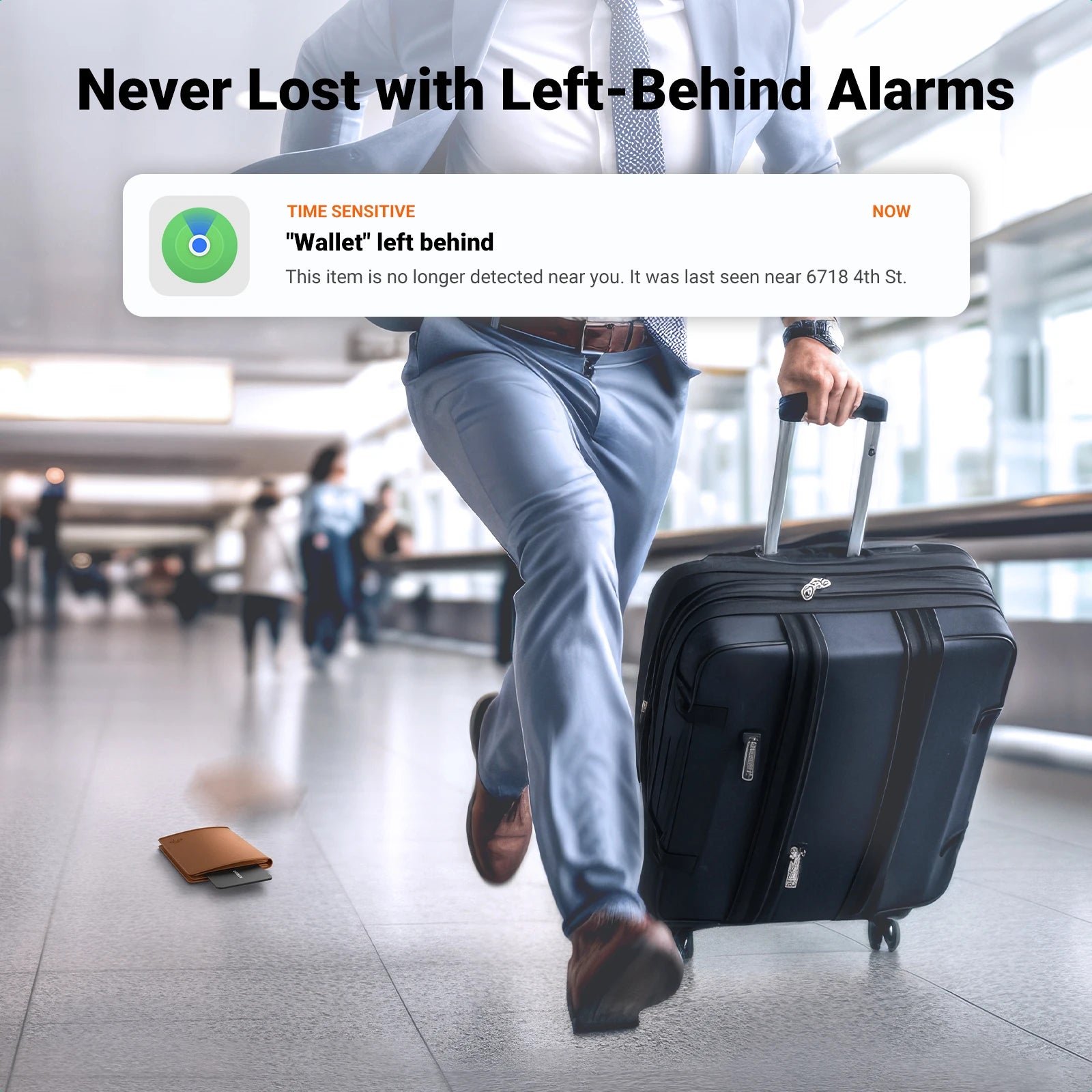 Slim Smart Bluetooth Tracker Card for Wallets and Luggage - 5