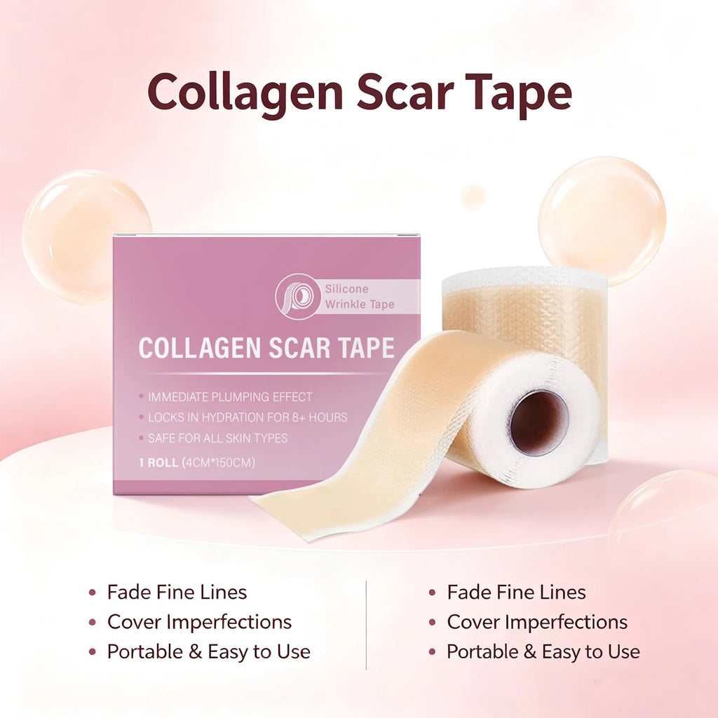 Silicone Collagen Scar and Wrinkle Tape for Smooth Skin