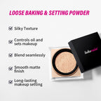 Matte Finishing Loose Baking Setting Powder for Long-Lasting Wear