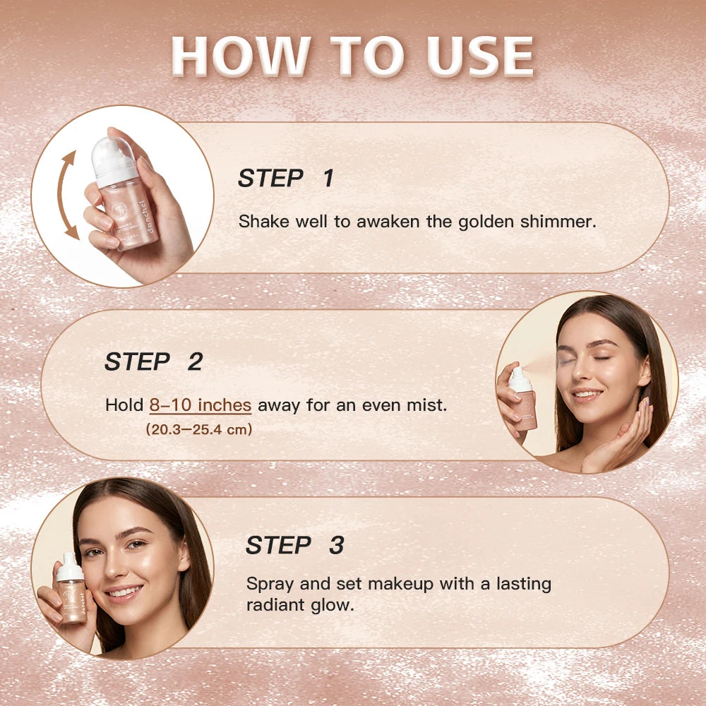 Luminous Dewy Finish Makeup Setting Spray