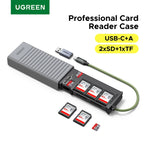 USB-C Memory Card Reader and Storage Case