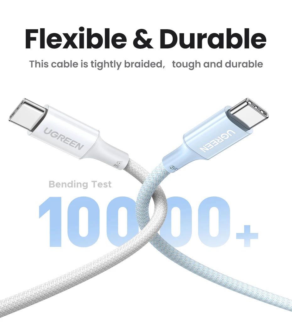 100W USB-C to USB-C Fast Charging Cable - 10