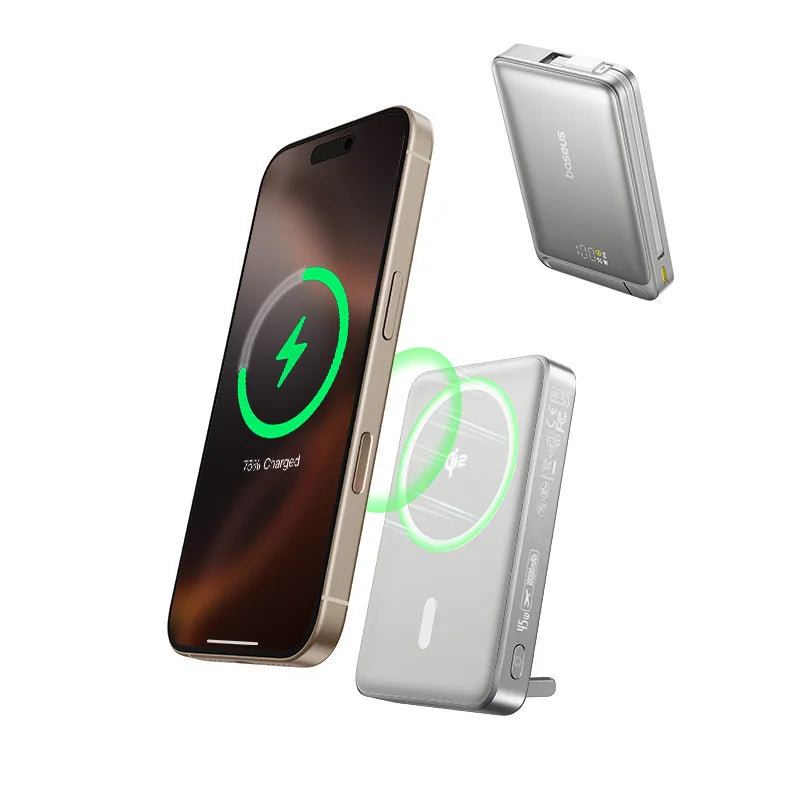 10000mAh Magnetic Wireless Power Bank with 45W Fast Charging