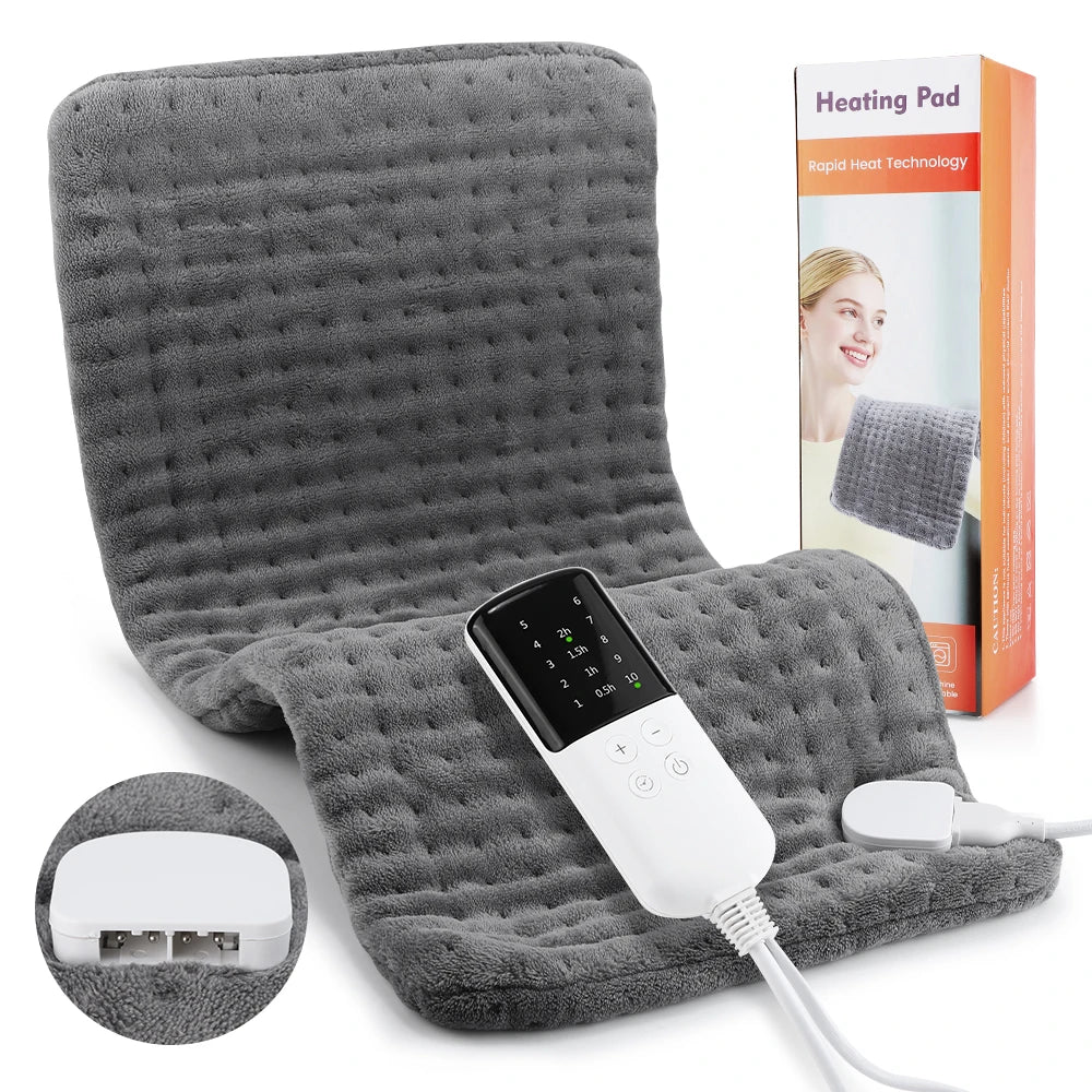 Electric Heating Pad for Back and Leg Pain Relief - 19