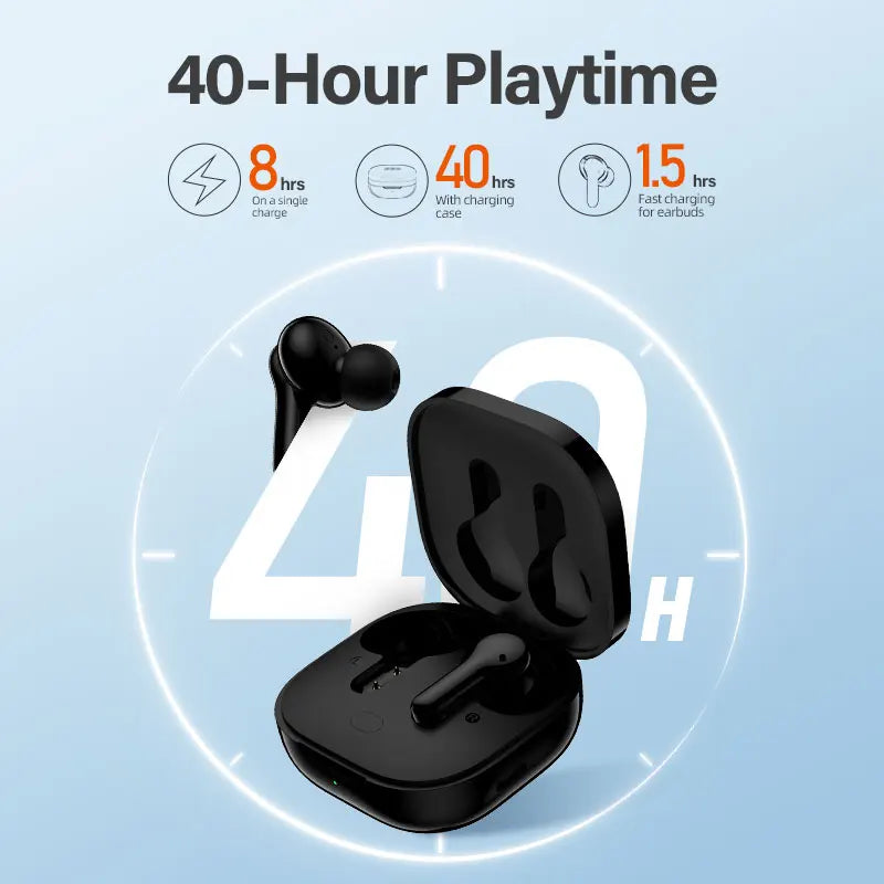 Bluetooth 5.1 Wireless Earbuds with 40H Playtime and ENC Mic - 3
