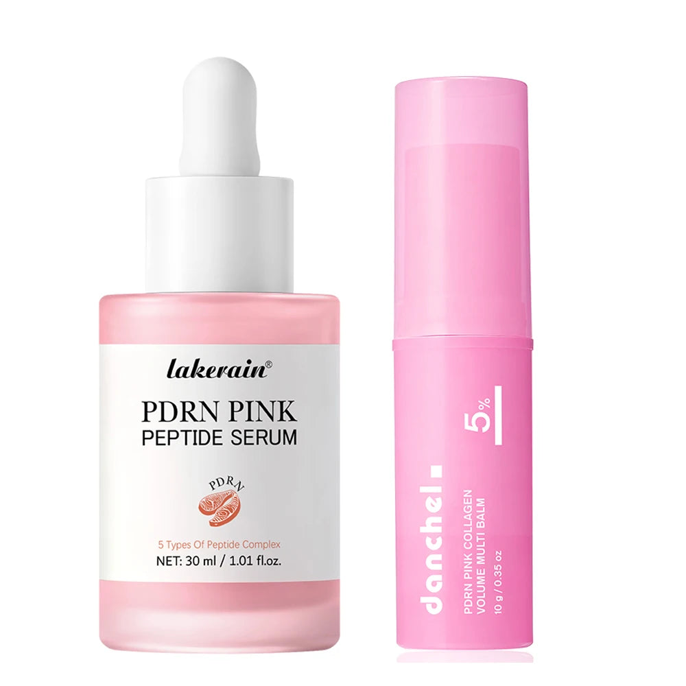 PDRN Pink Peptide Serum and Collagen Volume Balm Set