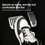Anti-Slip Aluminum Pedal Cover Set for Tesla Model 3 and Model Y