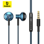Wired In-Ear Headphones with 3.5mm Jack and Microphone