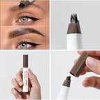 Waterproof Multi-Fork Liquid Eyebrow Pen