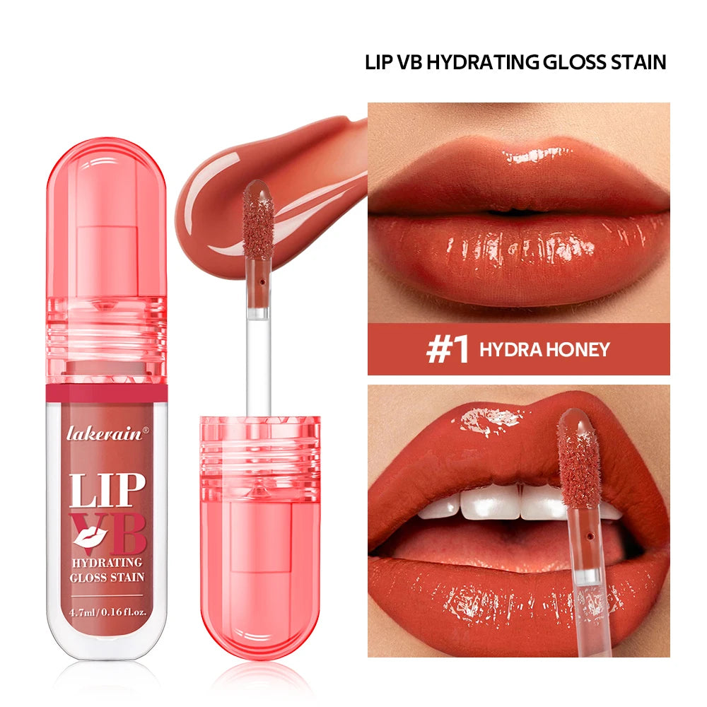 Hydrating Gloss Lip Stain with Vitamin B12 and Coconut Water