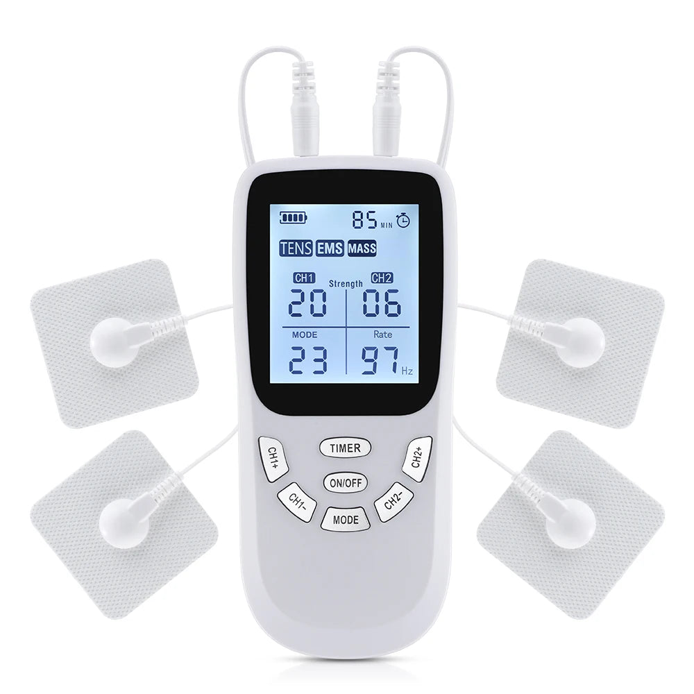 Digital TENS & EMS Muscle Stimulator for Pain Relief