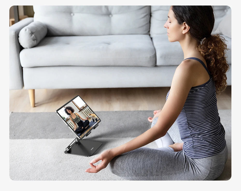 Adjustable Aluminum Tablet and Phone Stand
