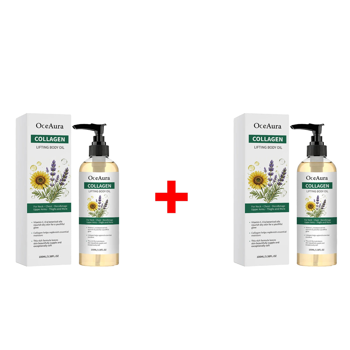 Collagen Nourishing Body Oil for Dry and Rough Skin
