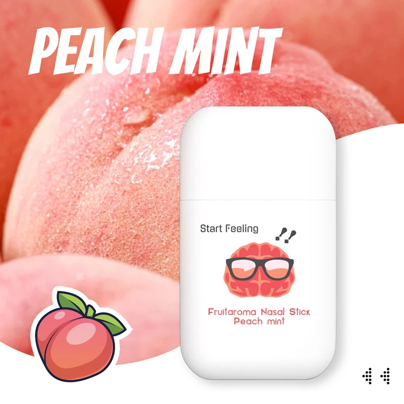 Refreshing Fruit Scent Energy Nasal Inhaler for Alertness - 12