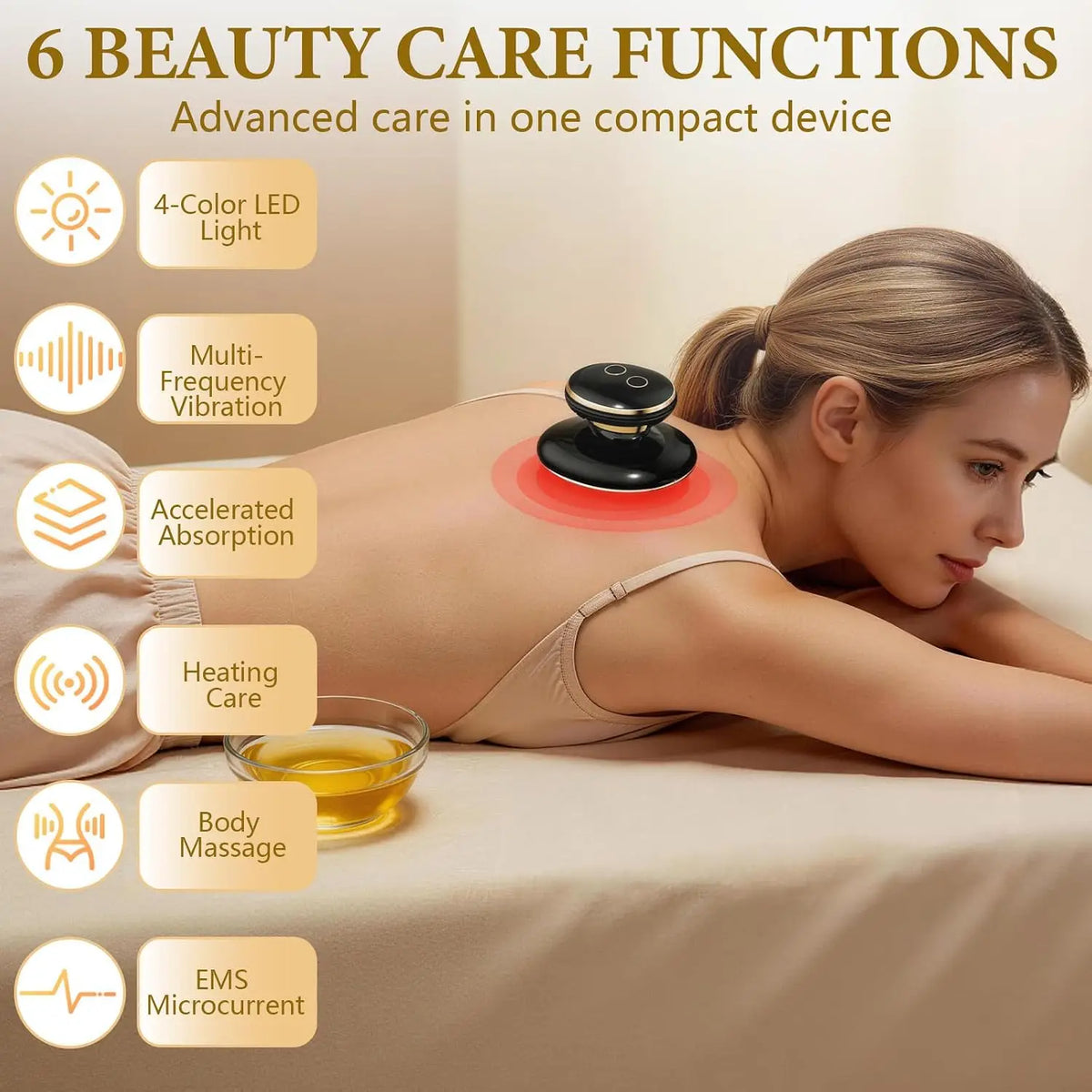 4-in-1 LED Body Sculpting and Cellulite Massager