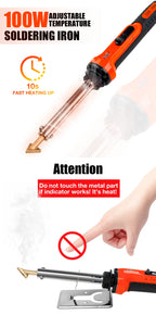 Plastic Repair Welding Tool and Bumper Soldering Kit