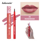 Dual-Sided Long-Lasting Waterproof Lip Stain and Liner Pen