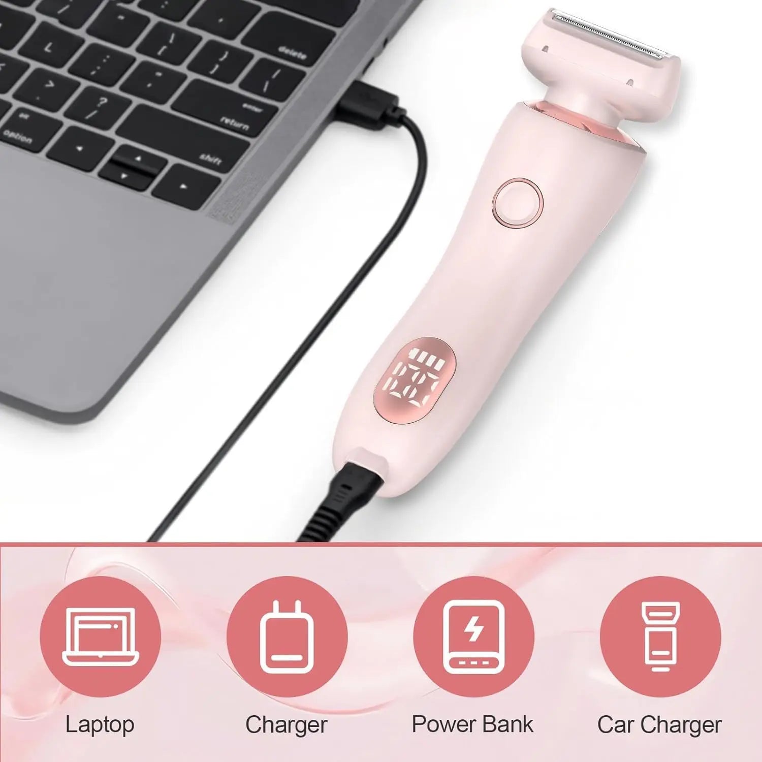 Electric Women's Body and Facial Hair Shaver - 6