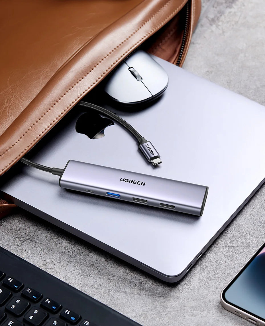 5-in-1 USB-C to 4K HDMI Hub with 100W Power Delivery - 15