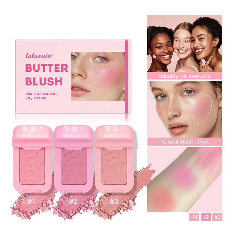 Long-Lasting Cream Butter Blush for Natural Cheek Color - 1