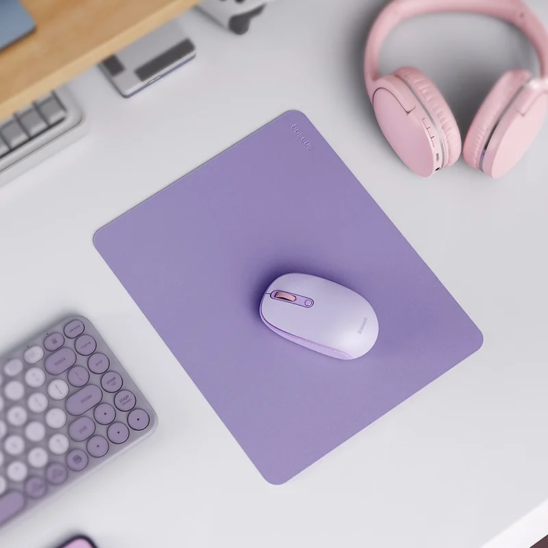 Waterproof PU Leather Desk Mouse Pad for Office and Gaming - 21