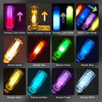 5V USB Touch Dimmable LED Filament Atmosphere Lamp