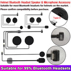 Type-C Motorcycle Helmet Bluetooth Headset Speaker and Mic Kit