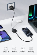 60W Retractable USB-C Fast Charging Cable