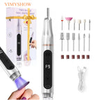 Professional Cordless Electric Nail File and UV Lamp Kit