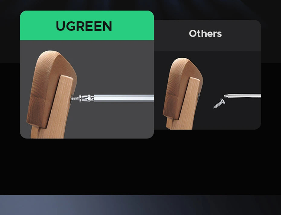 2-in-1 Dual Head Screwdriver with S2 Alloy Steel