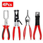 Automotive Hose Clamp Pliers Set for Fuel and Coolant Lines