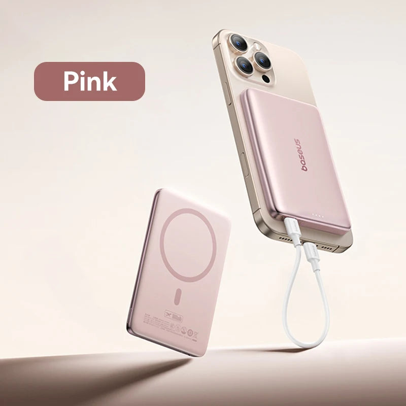 Magnetic Wireless Power Bank for iPhone 12-17 Series - 19