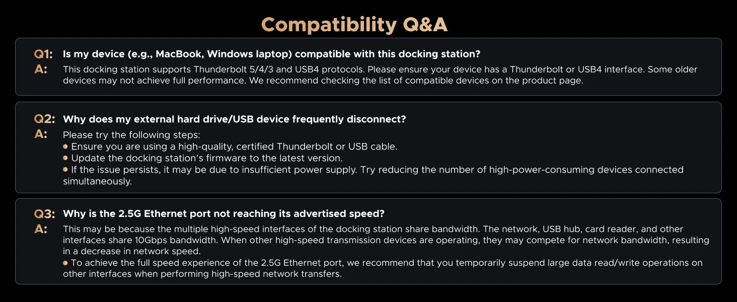 13-in-1 Thunderbolt 5 Docking Station for Laptops - 44
